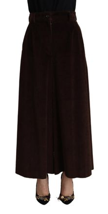 Dolce & Gabbana Corduroy Culottes Met Wijde Pijp