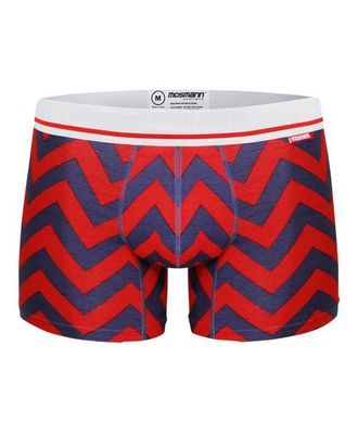 Mosmann Mens Ultra-Soft Boxers in Dark Red at Nordstrom, Size Small Au