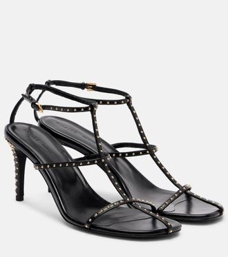 Khaite Cage 75 studded leather sandals