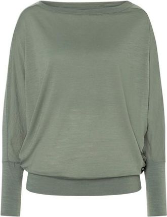 super.natural Kula Top Merinopullover f&uuml;r Damen | oliv