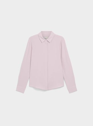 Contemporaine Womens Silky hidden placket shirt
