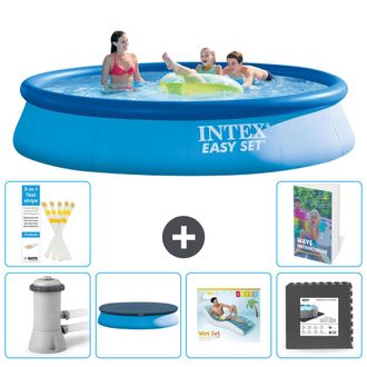 Intex Piscina Easy Set Redonda - 396x84 Cm - 7-piezas S223