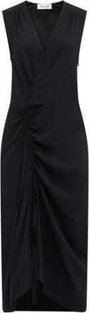 C&acirc;llas Milano AGNES Wrap dress in Black at Nordstrom, Size 42