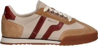 GANT Baylle Sneaker - Heren - Schoenen - Beige - Maat: 46 EU Katoen