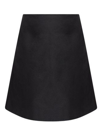 Alexander McQueen Alexander Mcqueen Womens Satin A-Line Skirt