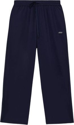 Autry Broeken, Heren, Blauw, XL, Nylon, Reflecterende nylon sportbroek