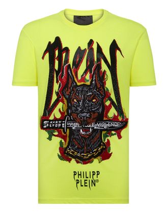 Philipp Plein T-shirt Round Neck SS Graffiti