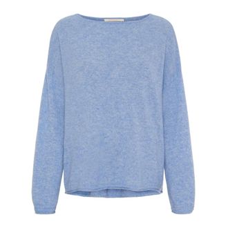 BTF-CPH Btfcph - Mira Kasjmier Trui - Dames - Truien - Blauw - Maat: XL Kasjmier