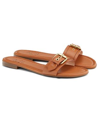 AGL Agl Summer Buckle Leather Sandal