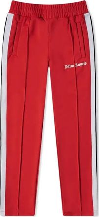 Palm Angels Classic Track Pants Red White PMCJ001C99FAB0012501