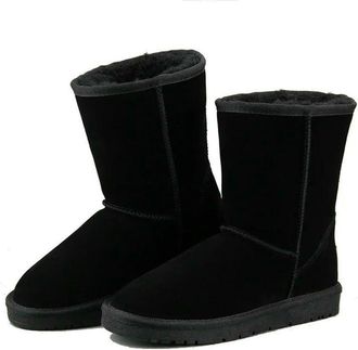 Generic NYSBH Classic Warm Plush Winter Shoes Men Waterproof Snow Boots Work Boots Mens Casual Shoes