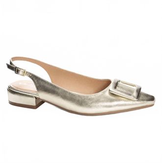 Chinese Laundry Womens Sweetie Slingback Flats In Metallic