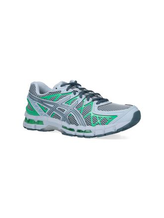 Asics Mesh and Synthetic Low-Top Sneaker - Blue