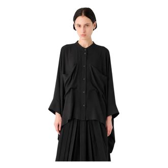 Meimeij Camisa Kimono Ancha - Blouses & Shirts - Mujer - Negro - 2XS