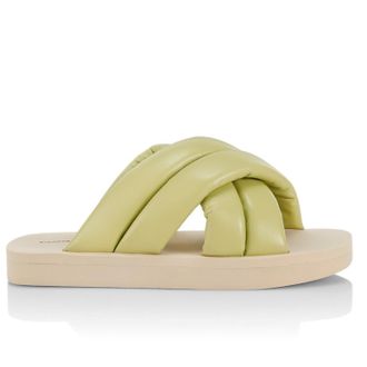 Proenza Schouler Womens Float Padded Sandal In Green