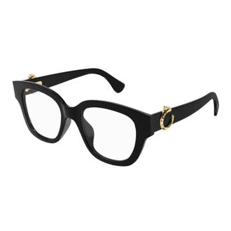 Cartier Panthere de Cartier Demo Square Ladies Eyeglasses CT0566O 005 53