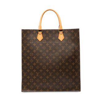 Louis Vuitton Pre-owned Tote Bags, female, Brown, Size: ONE SIZE Pre-owned Monogram Canvas Vertical Tote Bag