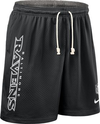 Nike Baltimore Ravens Sideline Reversible Mens Nike Mens Dri-FIT NFL Shorts in Black | 03BF096N8G-N9J