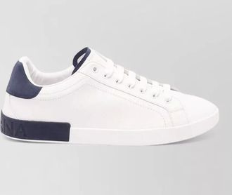 Dolce & Gabbana leather low-top sneakers
