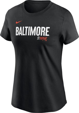 Nike Gunnar Henderson Baltimore Orioles City Connect Fuse Nike Womens MLB T-Shirt in Black | NKAF00AOL9-UR5