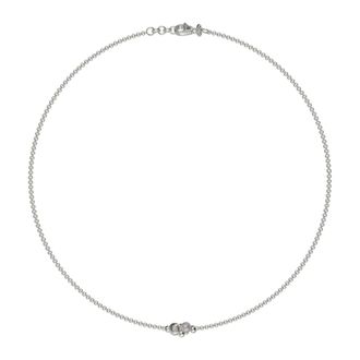 John Richmond Accessoires, Dames, Grijs, ONE Size, Choker Ketting met Premium Detail