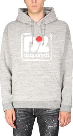 Dsquared2 Camo Patch Herca Anorak Sweatshirt-Uomo