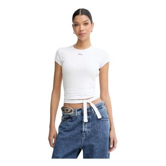 Diesel Dames, Tops, Wit, Maat: XS Katoen
