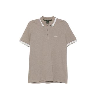 HUGO BOSS Logo-embroidered Polo Shirt