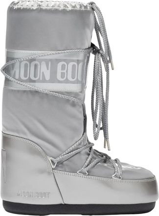 Moon Boot Icon Glance Boot - Dames - Winterlaarzen - Grijs - 35 EU - Polyester - Schoenen