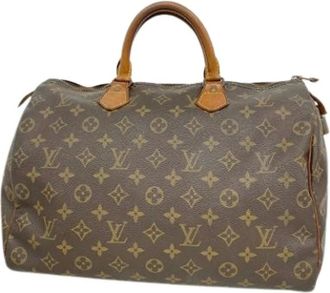 Louis Vuitton Pre-owned Handbags, female, Brown, Size: ONE SIZE Pre-owned Speedy 35 Handbag