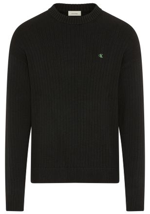 Calvin Klein Jeans Strickpullover Rundhalsausschnitt, Regular Fit