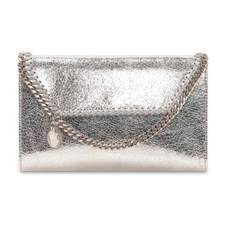 Stella McCartney Stella McCartney, Clutches, female, Gray, Size: ONE SIZE Falabella Wallet