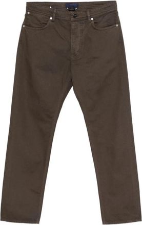 Stone Island J100005 Straight Jeans - Heren - Regular Fit Jeans - Bruin - W29 - Katoen - Jeans