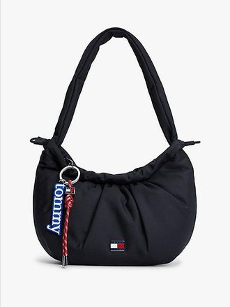 Tommy Hilfiger Multi Charm Drawstring Shoulder Bag