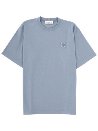 Stone Island T Shirt With Logo Patch