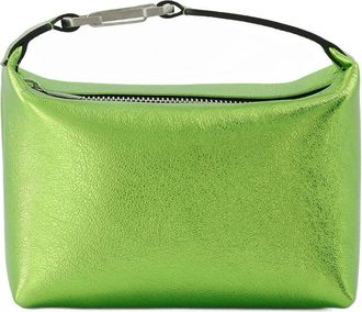 E&eacute;ra Mondbeutel in gr&uuml;nem Leder