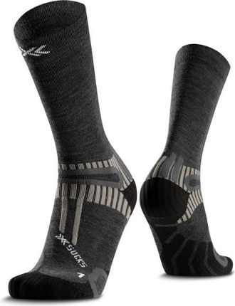 X Socks Hike Perform Merino Crew Wandersocken - Unisex | schwarz