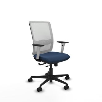 Piqueras y Crespo Silla De Oficina Piqueras Y Crespo Haches Blanco Espuma Alta Calidad