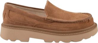UGG Ascot Lug - Heren - Loafers - Bruin - 44 EU - Wol - Schoenen