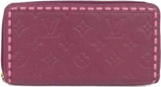Louis Vuitton Raisin Leather Long Wallet (Bi-Fold) (Pre-Owned)