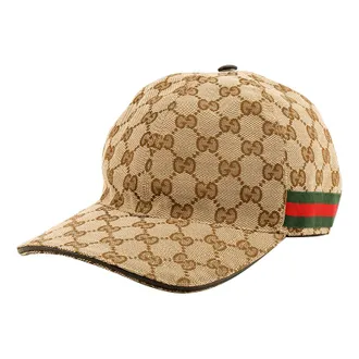 Gucci Original GG Canvas Baseball Hat With Web Original GG 200035-KQWBG-9791