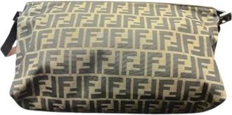 Fendi Pre-owned Canvas fendi-bags - Dames - Vintage Schoudertas - Veelkleurig - ONE Size - Leer - Vintage