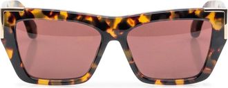 Palm Angels Hollywood Zonnebrillen - Heren - Zonnebrillen - Bruin - ONE Size - Accessoires