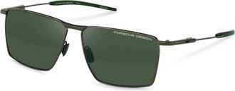 Porsche Design P8987 D651 Zonnebril - Heren - Zonnebrillen - Grijs - 61 MM - Accessoires