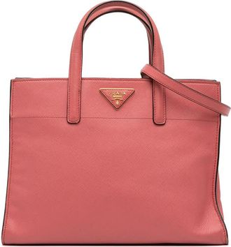 Prada Pre-owned Prada Saffiano Soft Triple Pocket Tote XKUBN00URG6T6371