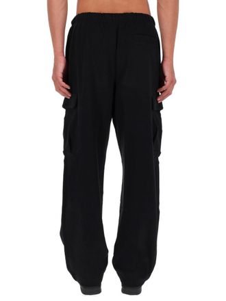 Versace Jeans Couture Cargo Cotton Jogger Pants - Black
