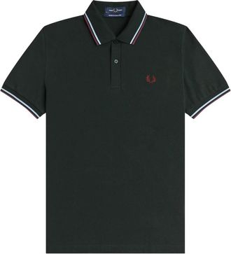 Fred Perry Polo M12 - - Tops - Uomo - Verde - XS
