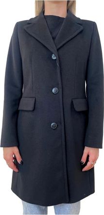 Marella Abrigo Acerbi - Coats - Mujer - Negro - 2XS