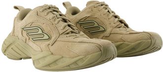 Balenciaga Womens Monday Sneaker Beige Calfskin