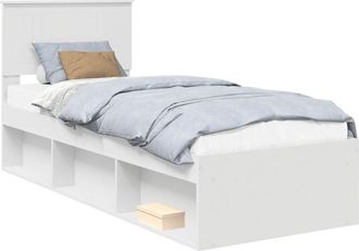 vidaXL Estructura De Cama 75 X 190 Cm Madera De Pino Macizo Vidaxl
